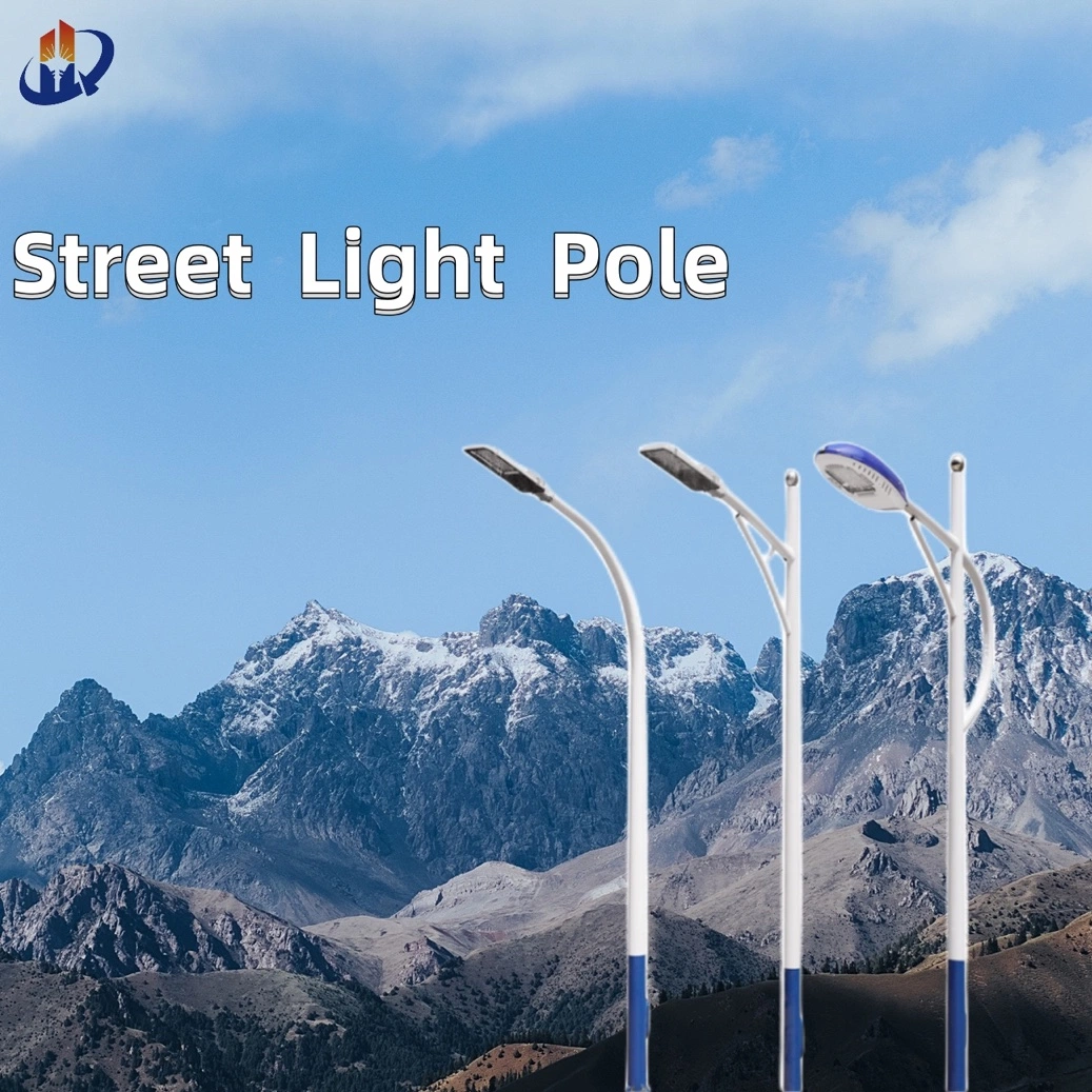 Aluminum/Stainless Steel/Galvanized 10m 12m Solar Street Light Pole