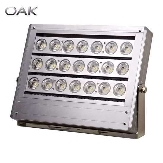 High Power LED Flood Light with Adjustable Multi-Angle for Outdoor Illumination Distance