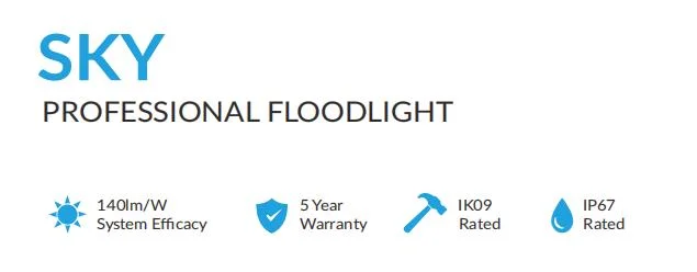 Weather Resistant Energy Saving IP67 IP66 Bright Efficient LED Tunnel Light 200W LED Flood Light for Outdoor