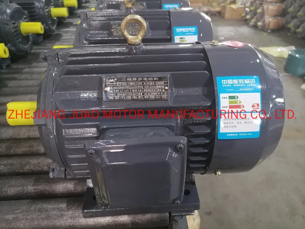 Ye3 802 0.75kw/90s 1.1kw/90L 1.5kw /100L1 2.2kw/ Motor High Efficiency Three-Phase Electric Motor 4 Pole 1500rpm Synchronous Speed 50Hz