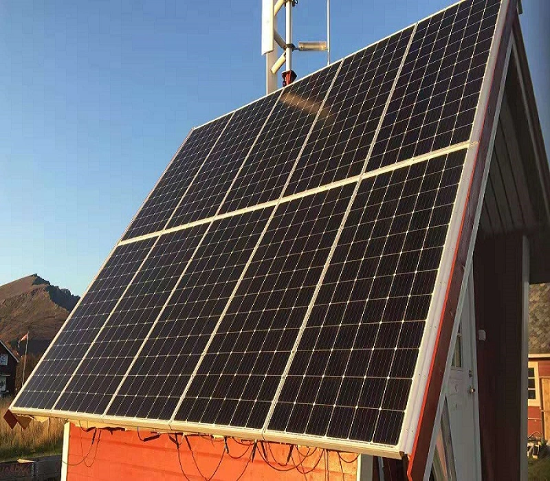 Home Solar Power System 5kw 10kw 15kw 20kw 25kw 30kw Solar Energy Power System with Longi 450W Bifacial PV Monocrystalline for on Grid/Grid Tied Solar System