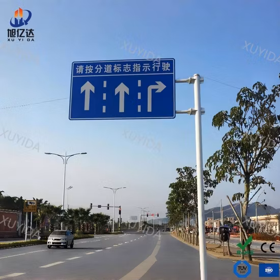 Aluminum/Stainless Steel/Galvanized 10m 12m Solar Street Light Pole