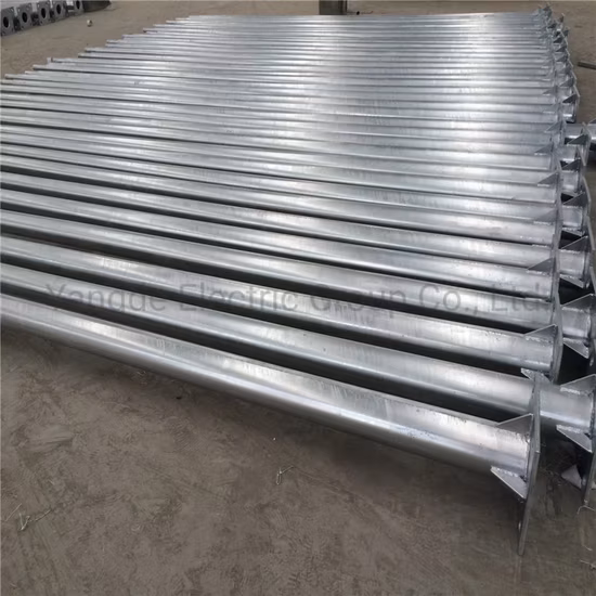 Hot DIP Galvanized Octagonal Aluminum/Stainless Steel/ 3m